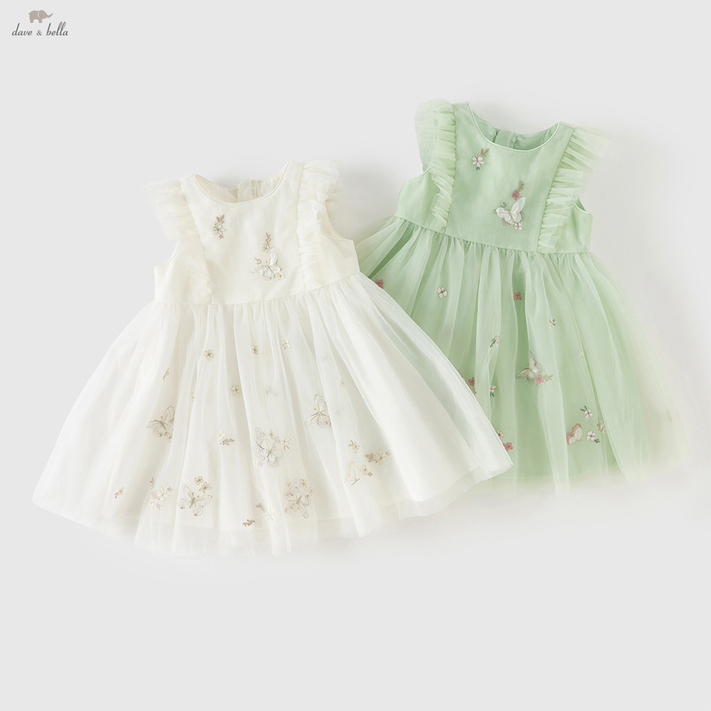 Baby Clothing Dresser - Vestido de Princesa em Renda Bordada