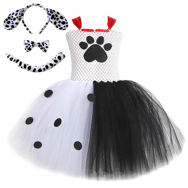 Baby Clothing Usa - Vestido Tutu de Cão Dálmata para