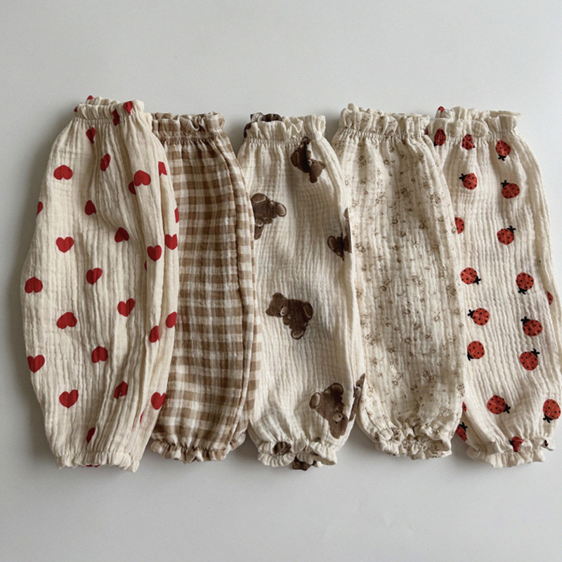 Baby Clothing Organic - Calças de algodão orgânico para recém-nascidos,