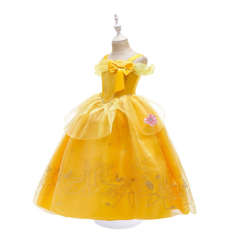 Meninas belle vestido crianças - Baby Clothing Dresser avaliação e preço